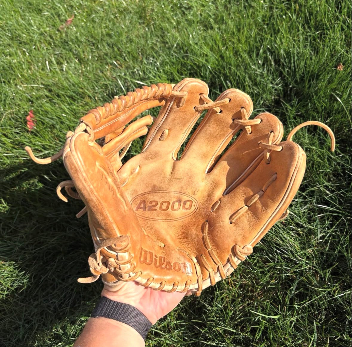 Before glove restoration