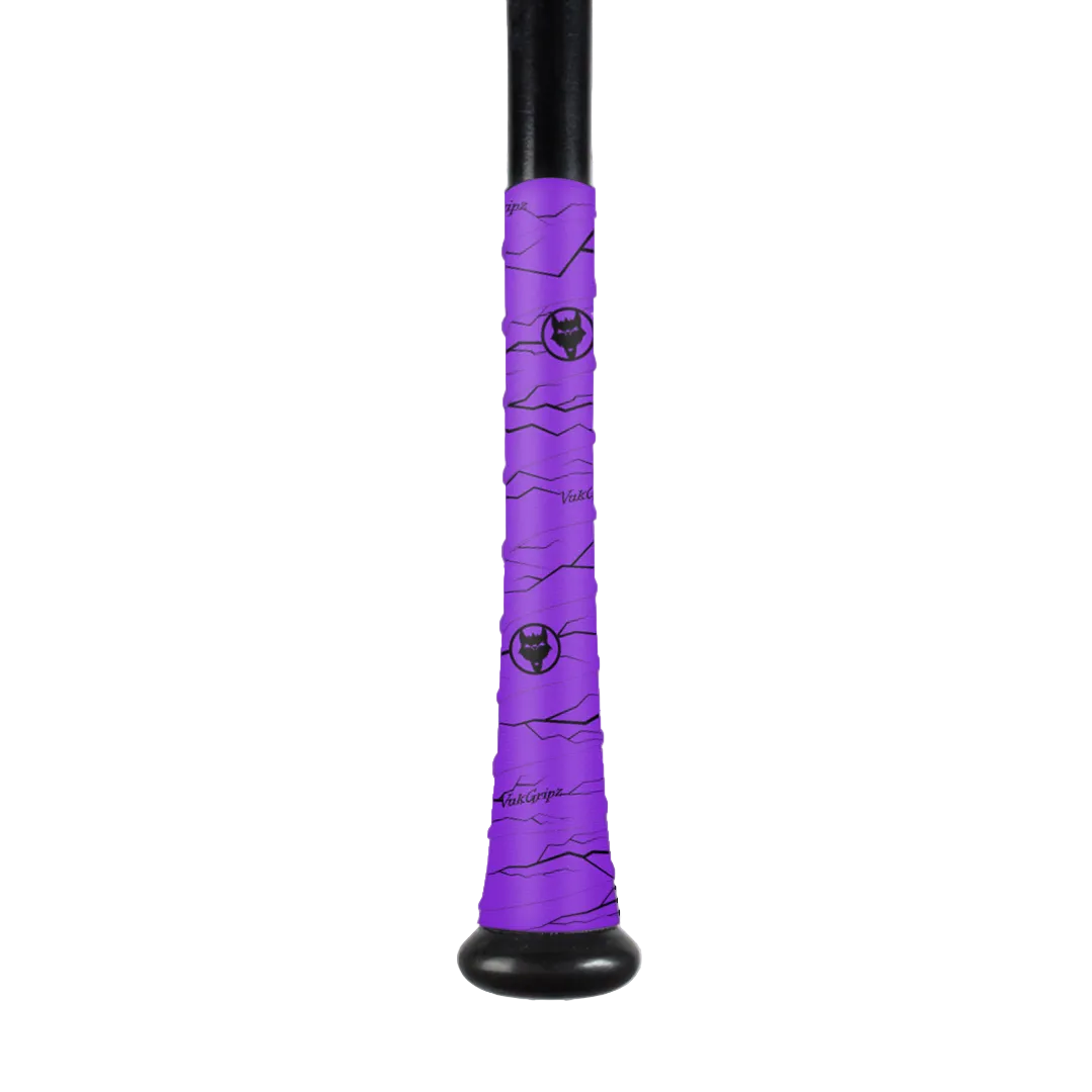 Pulse Purple Bat Grip Tape with Black