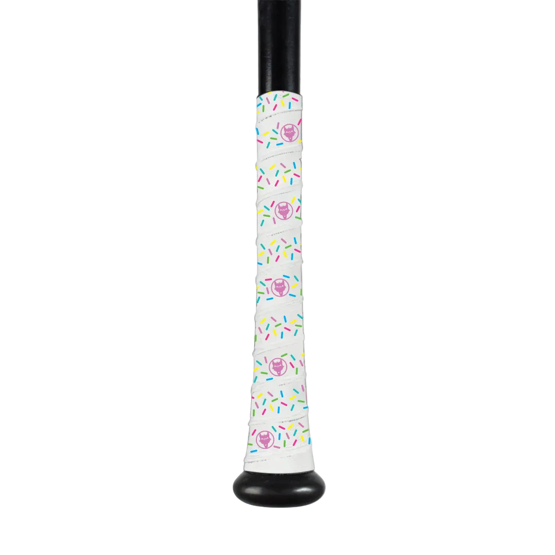 White Donut Bat Grip Tape