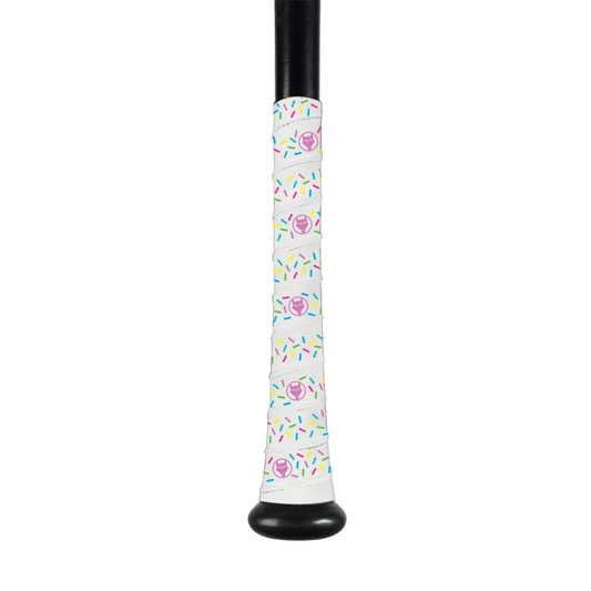 White Donut Bat Grip Tape