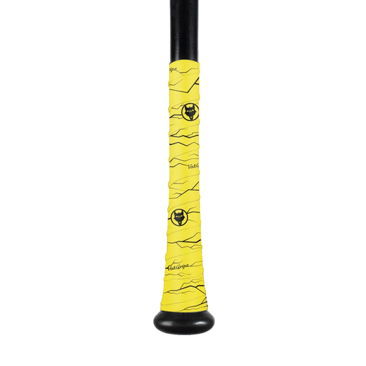 Pulse Yellow Bat Grip Tape with Black